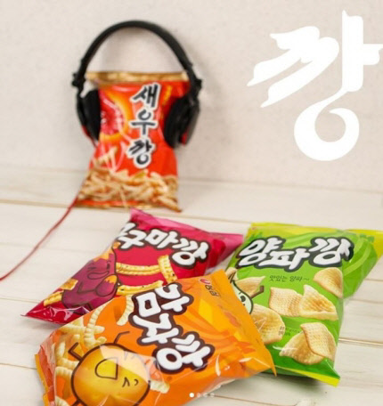 농심은 새우깡의 신규 광고 모델로 가수 비를 선정했다.  농심 SNS